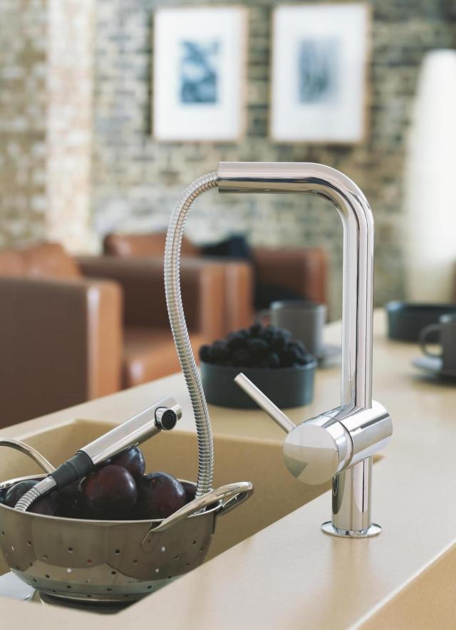 Robinet Cuisine GROHE Minta - Douchette Extensible