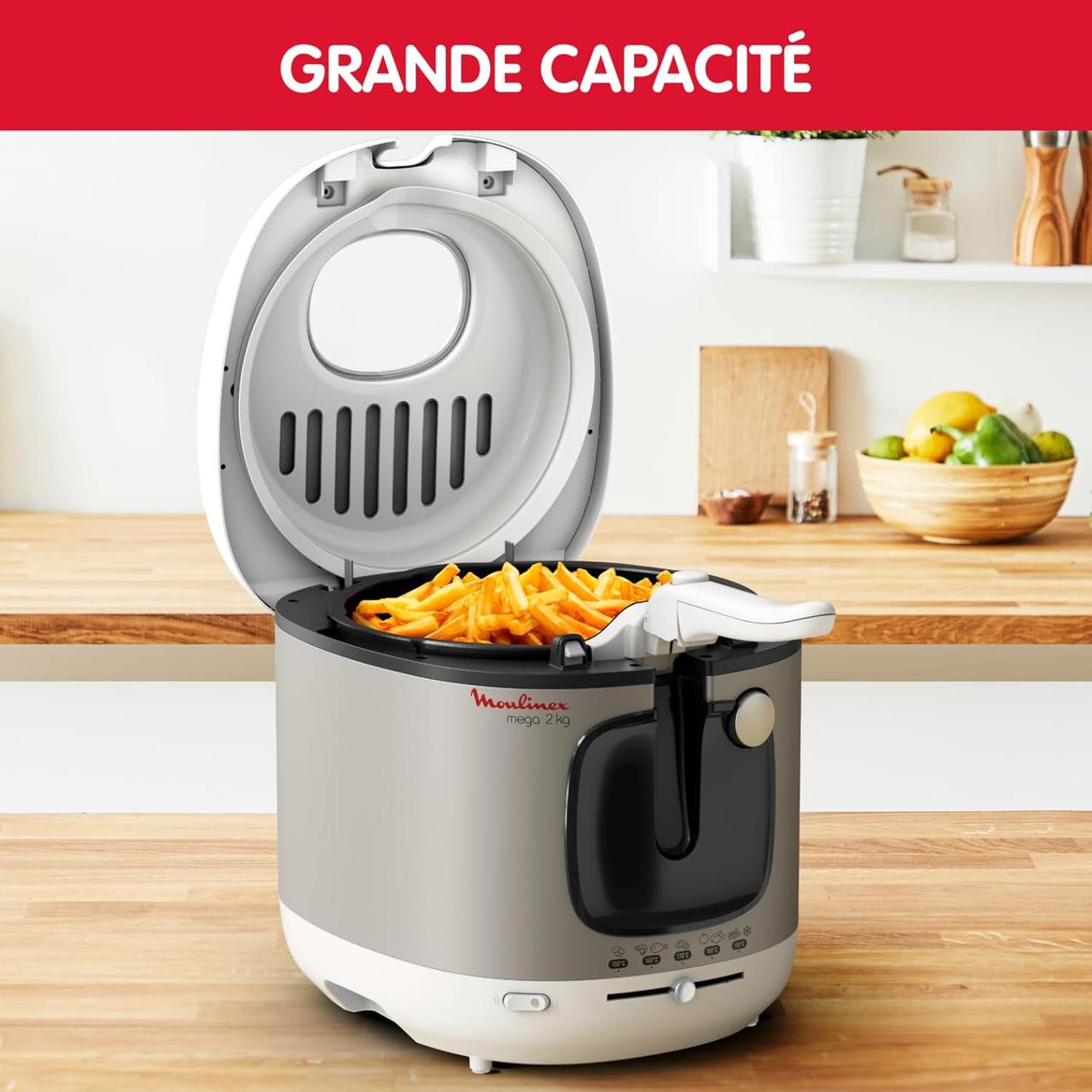 Friteuse Moulinex Mega AM480070 - Cuve 3L
