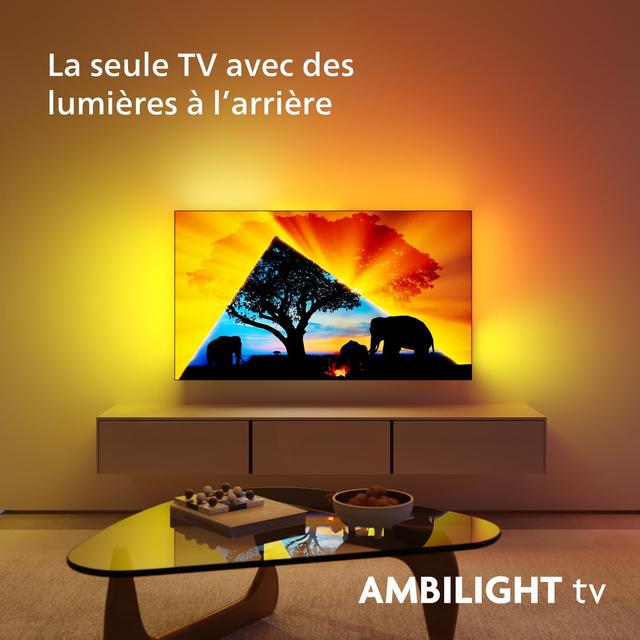 Philips Ambilight 55OLED759 Smart TV OLED 4K - Écran 55 Pouces