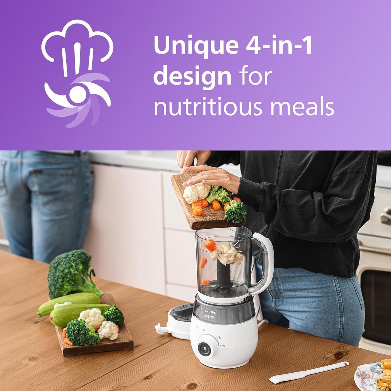 Robot Cuiseur Philips Avent SCF883/01 - Préparation Bébé
