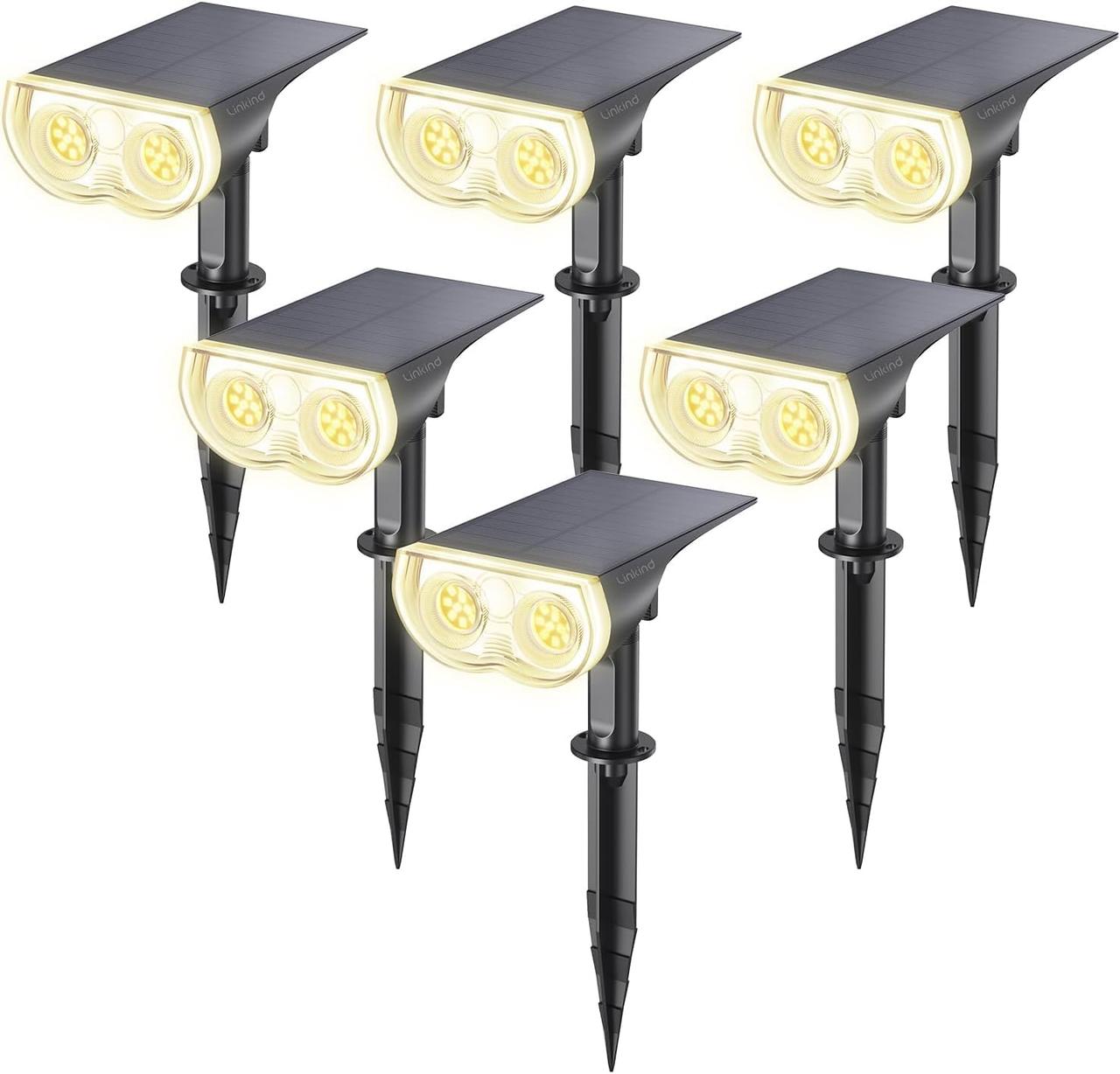 Linkind Lampe Solaire Extérieure 800lm
