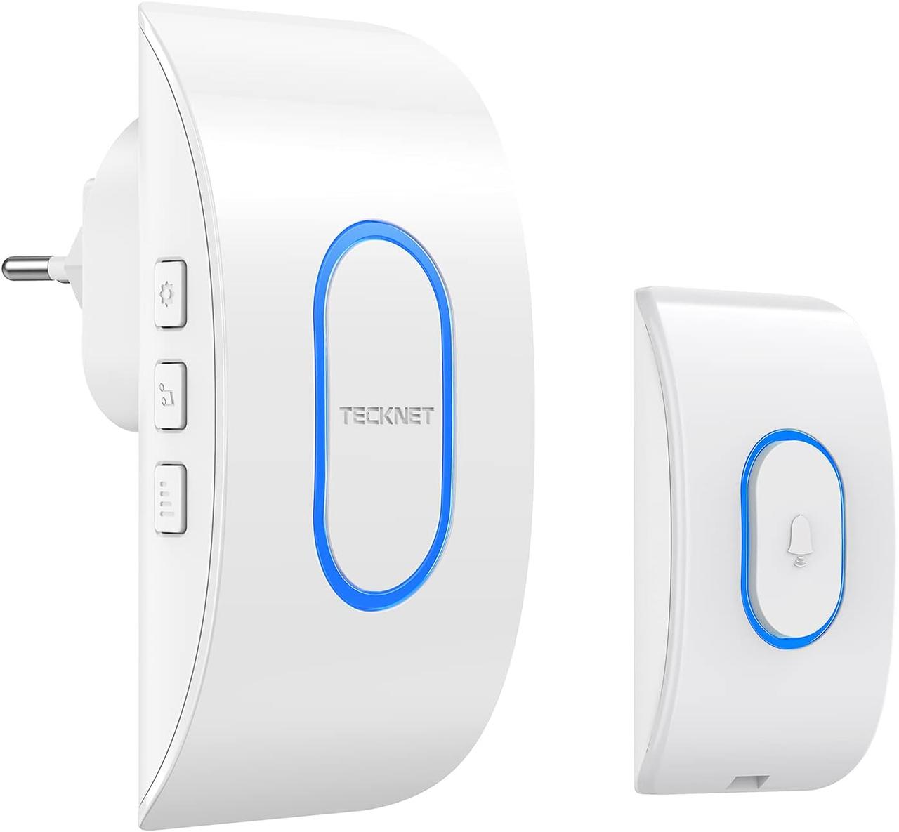 Sonnette sans Fil TECKNET 400m - IP65 Étanche