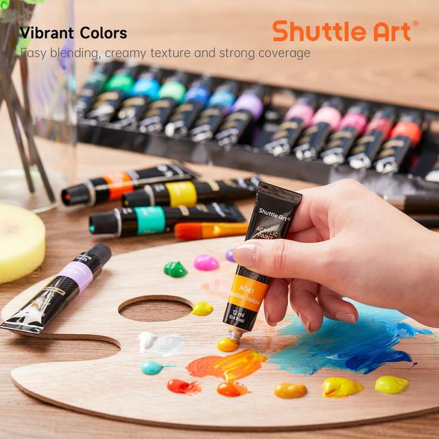 Kit Peinture Acrylique Shuttle Art - 30 Couleurs