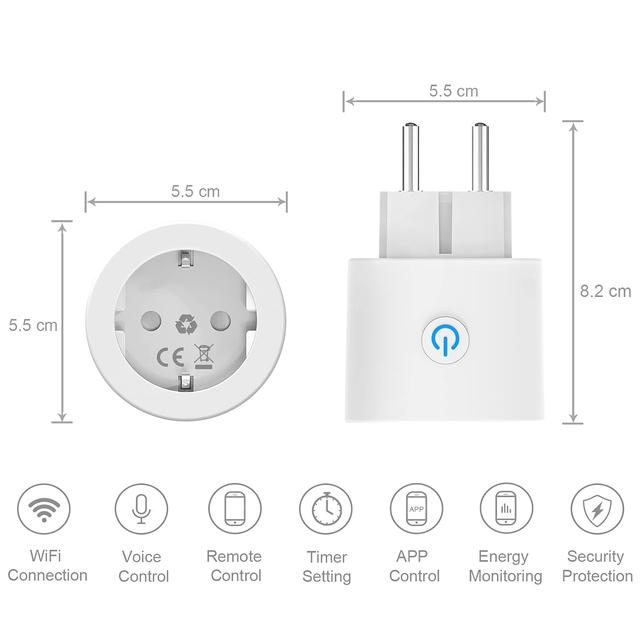 Prise Intelligente ANTELA WiFi 16A