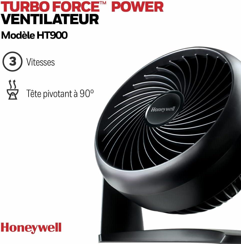 Ventilateur Honeywell TurboForce HTF090E: Puissance et silence