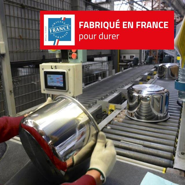 Cocotte-minute Seb 4,5L - Autocuiseur Inox - Fabrication Française