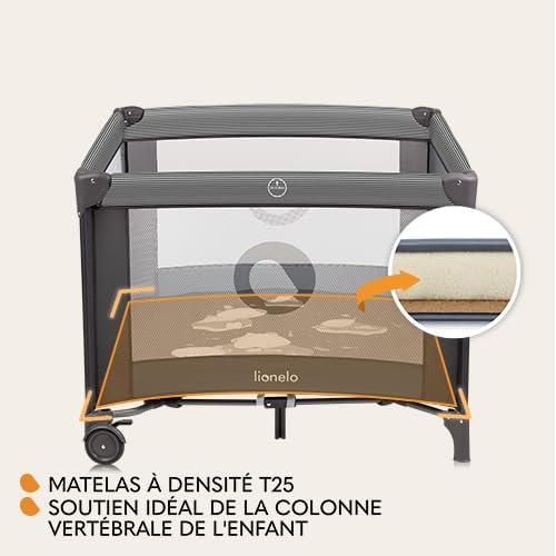 Parc Bébé LIONELO BONNIE - Jusqu'à 15kg