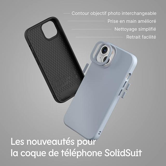 RhinoShield Coque Compatible avec [iPhone 13/14] SolidSuit