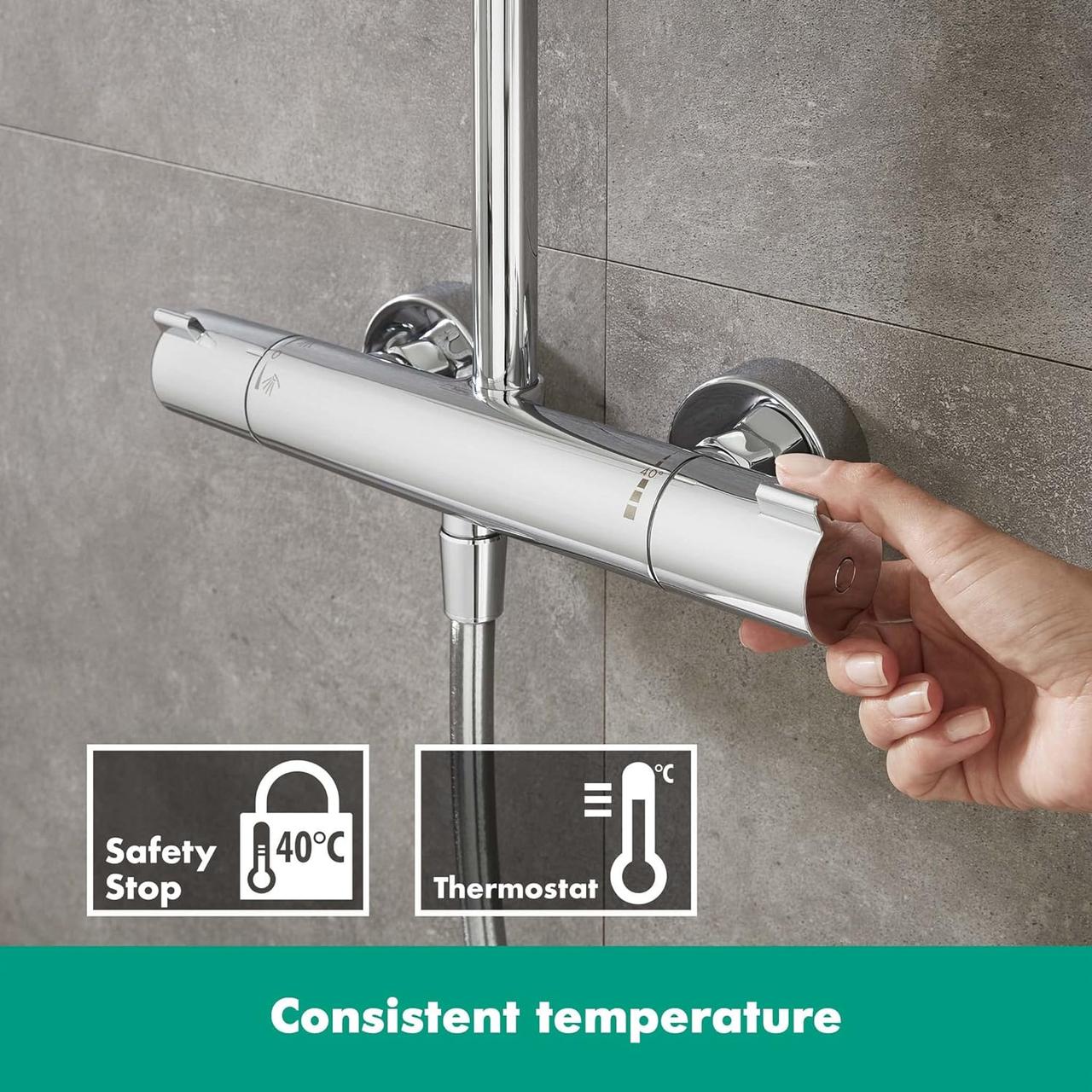 Hansgrohe Crometta S - Colonne de Douche Thermostatique