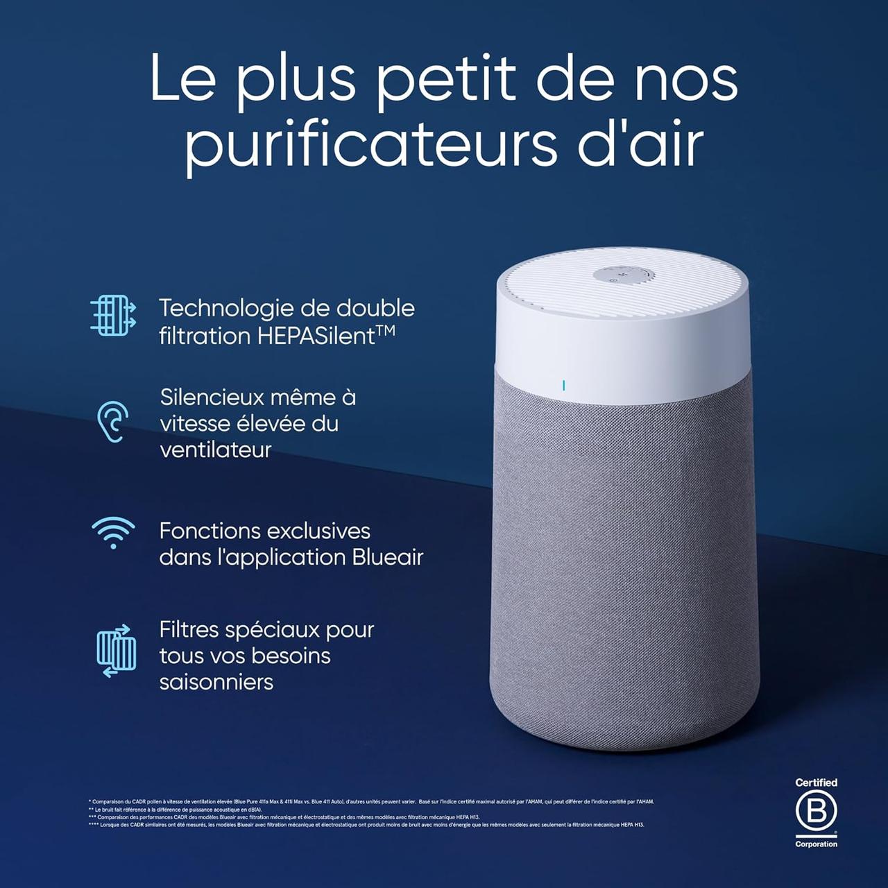 Blueair Pure 511i Max: Purificateur d'Air Performant