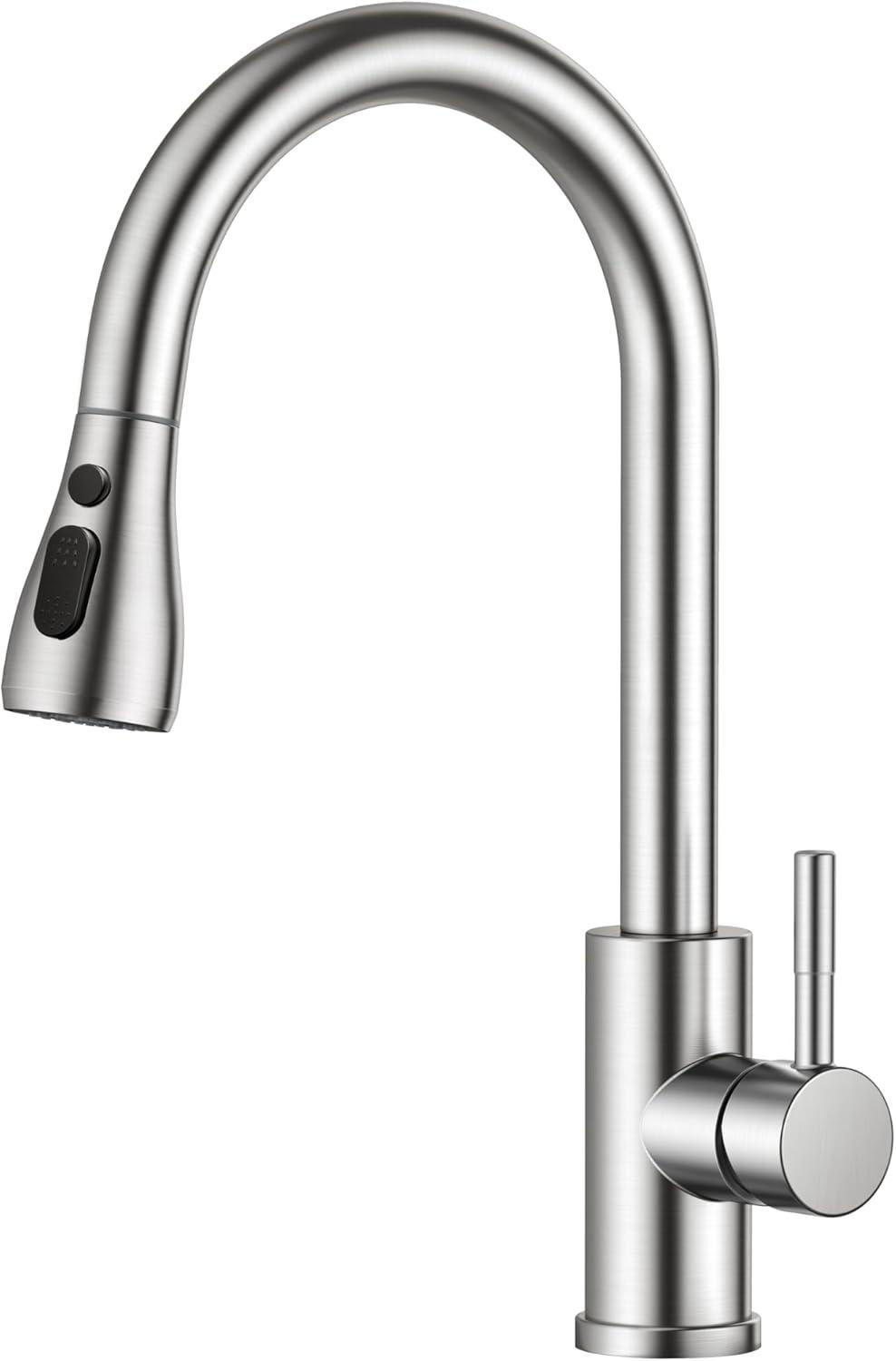 Robinet Cuisine FORIOUS - Mitigeur Évier Pivotant 360°