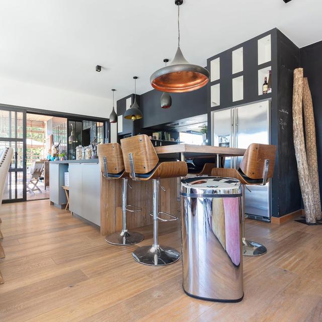 Poubelle Intelligente KITCHEN MOVE 58L - Acier Inox