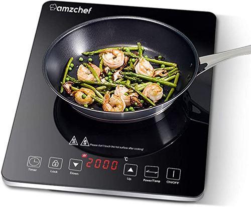 Plaque Induction AMZCHEF 2000W Ultra-Mince