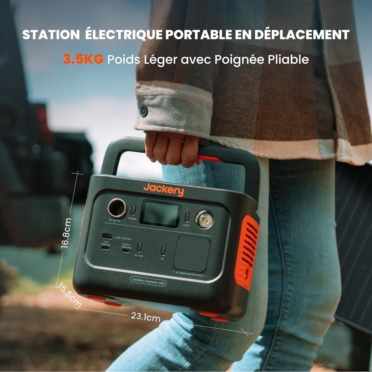Station Électrique Portable Jackery Explorer 240 V2