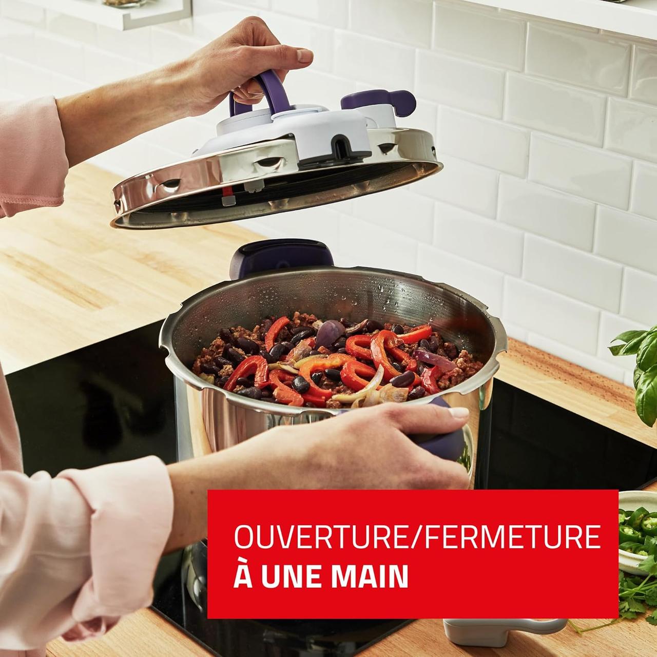 Cocotte-Minute Seb Clipsominut' 9L - Autocuiseur Induction