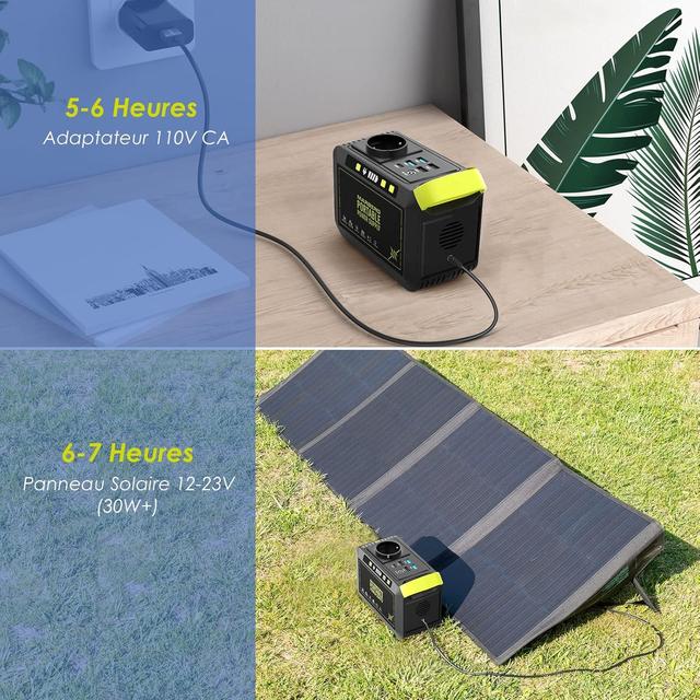 Batterie Externe MARBERO 120W - Station Énergie Portable