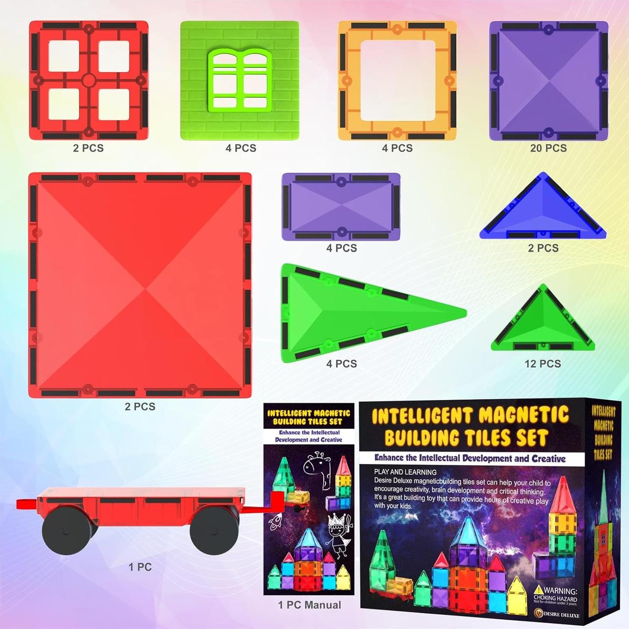 Blocs Magnétiques Desire Deluxe - 57 Pièces