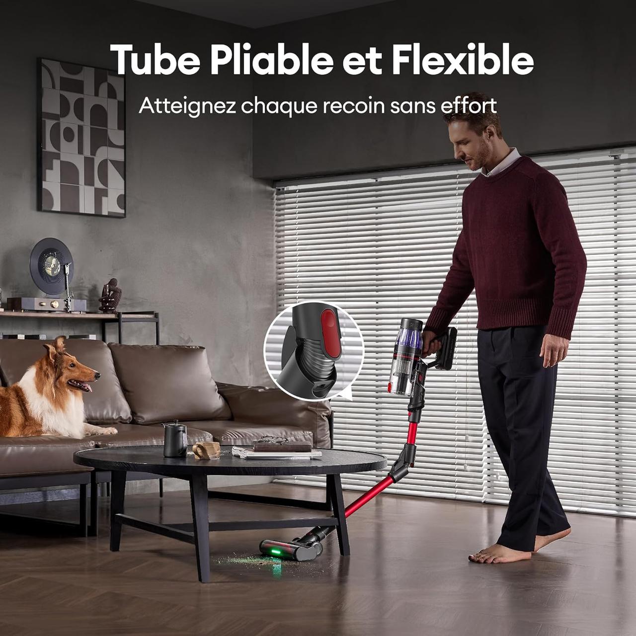Aspirateur Balai Ultenic U16 Flex - Puissant et Sans Fil