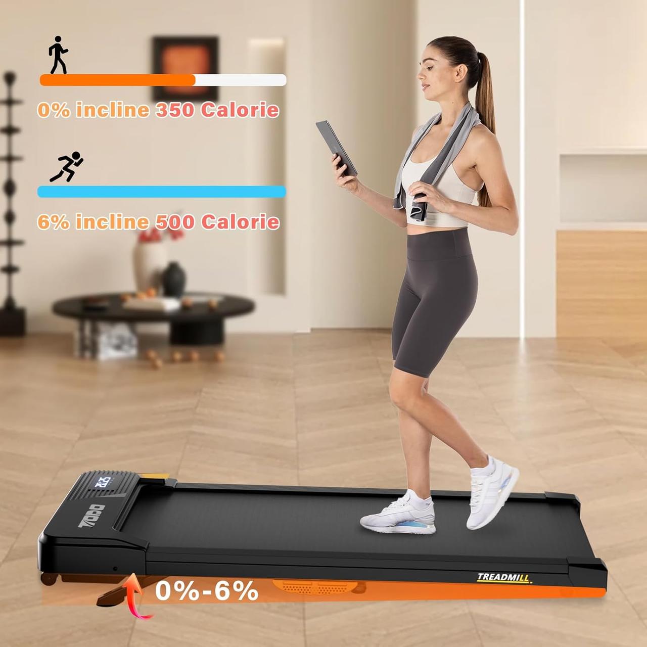 Tapis de Course TODO - Tapis Marche Inclinable 1-6km/h