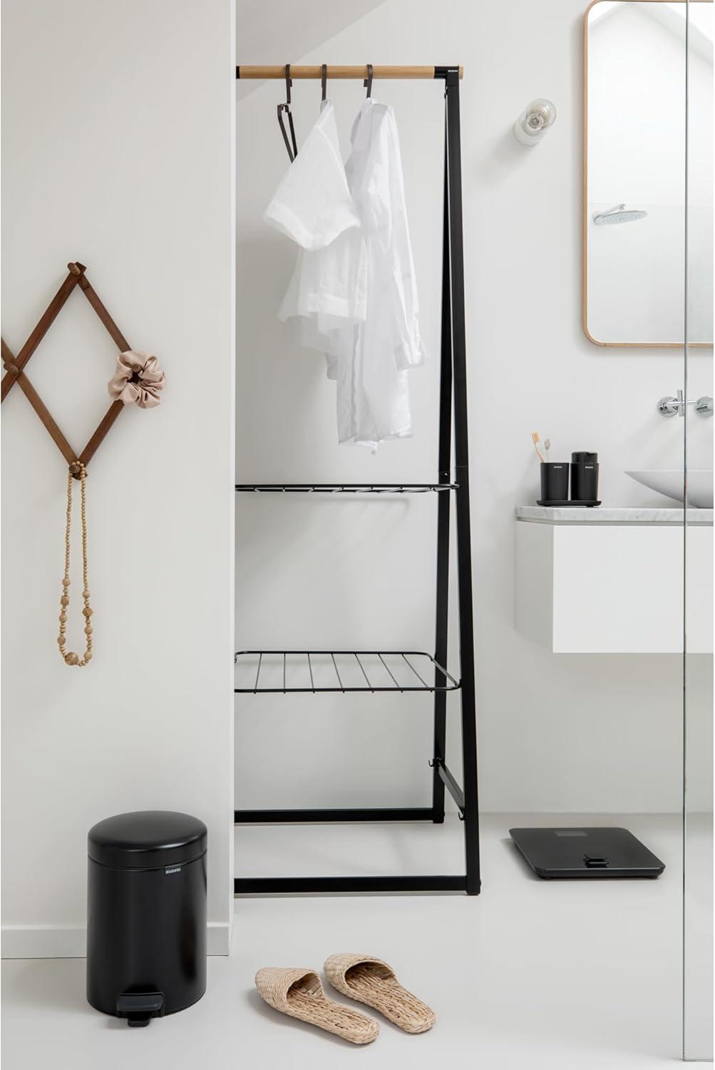Poubelle Brabantia 3L Noir - Fermeture Silencieuse