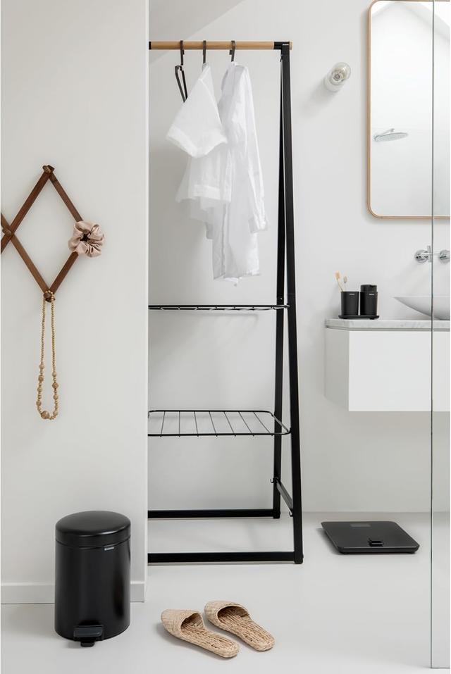 Poubelle Brabantia 3L Noir - Fermeture Silencieuse