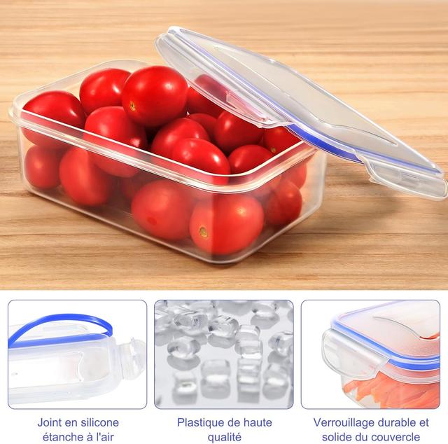 Boîtes Conservation Alimentaire YASHE - 32 Pièces