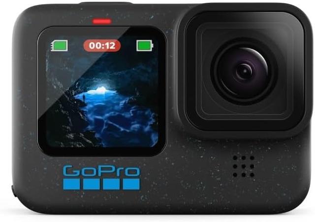 GoPro HERO12 Black : Vidéo 5.3K Ultra HD, Photos 27MP, Stabilité inégalée