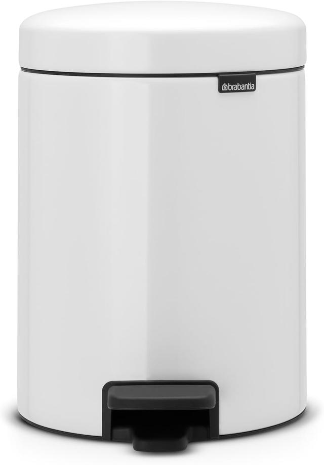 Brabantia Poubelle à Pédale 5L Blanc