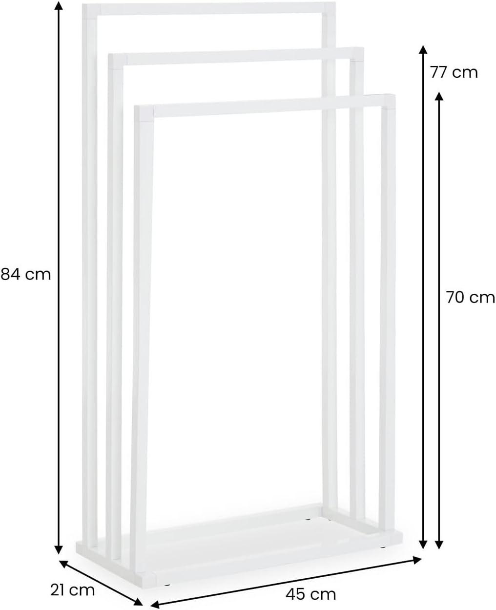Porte-Serviettes IDIMEX KUNO - Blanc