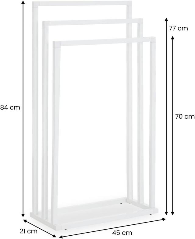 Porte-Serviettes IDIMEX KUNO - Blanc