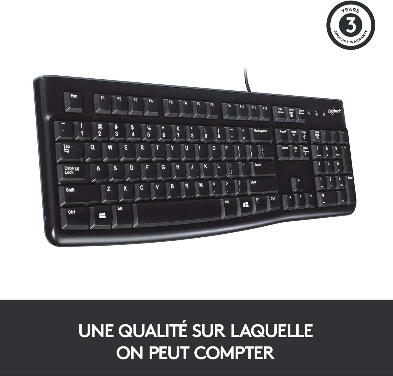 Logitech K120 Clavier filaire