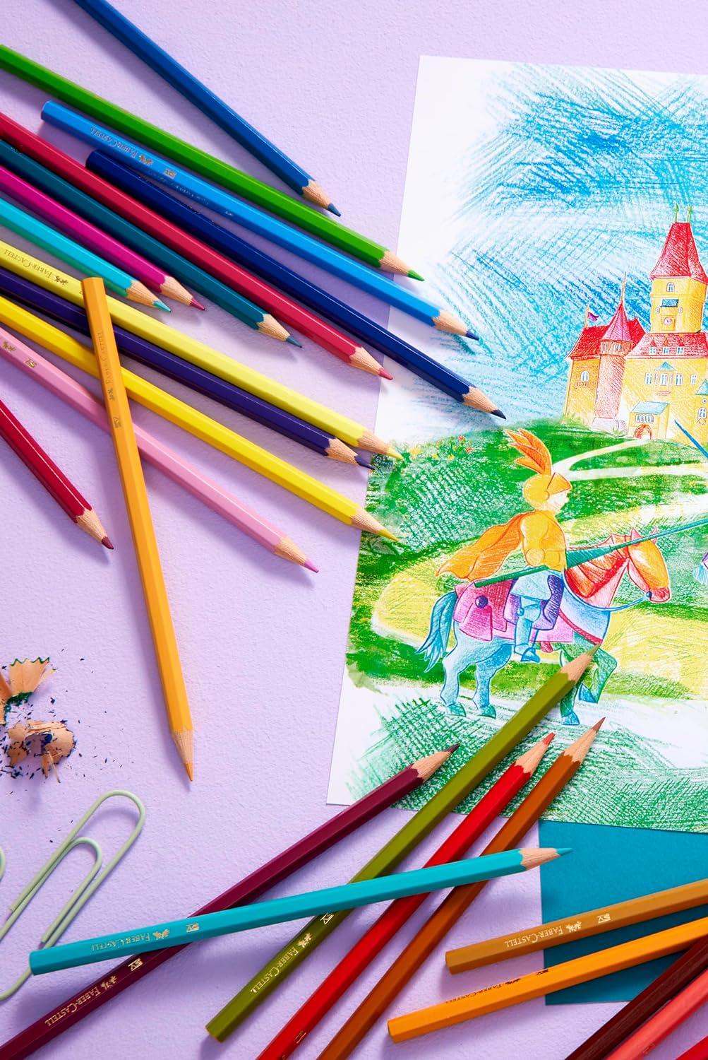 Faber-Castell 111260 - Set 60 Crayons de Couleur
