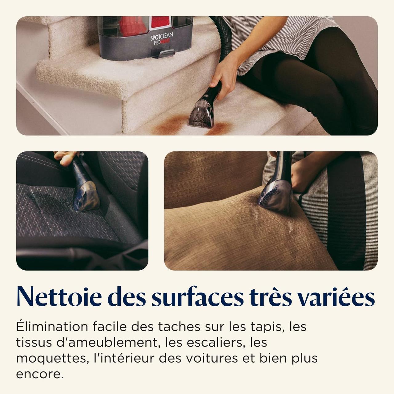 Nettoyeur Tapis Bissell SpotClean ProHeat