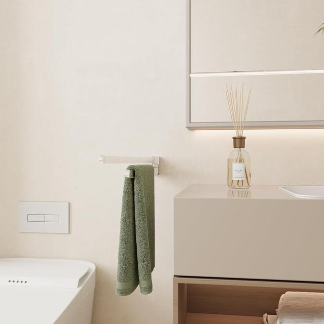 Porte-Serviettes Pivotant BGL - Acier Inoxydable Chromé