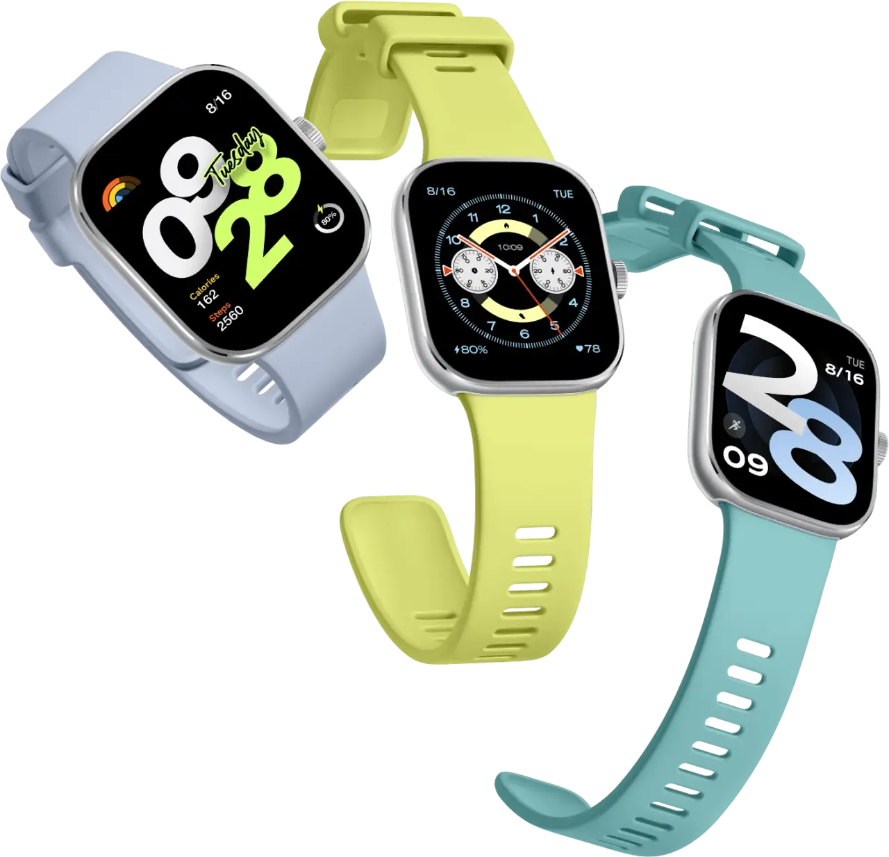 Xiaomi Redmi Watch 4 Ecran AMOLED 1,97’’, 20 Jours d’autonomie, 150 + Modes de Sport, GPS intégré