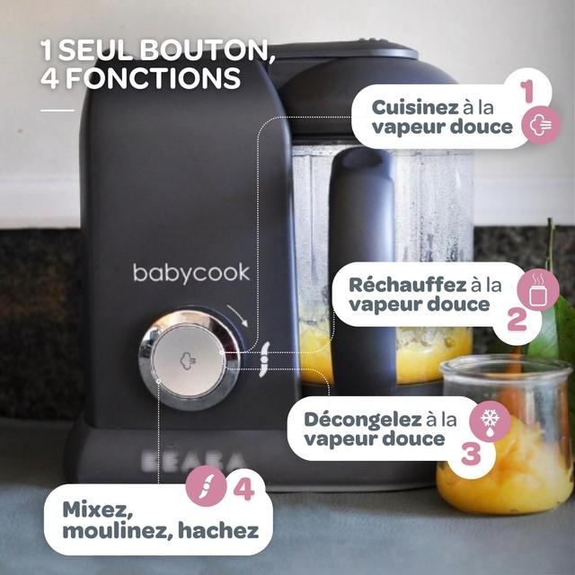 Babycook Solo Béaba - Robot Bébé 4 en 1