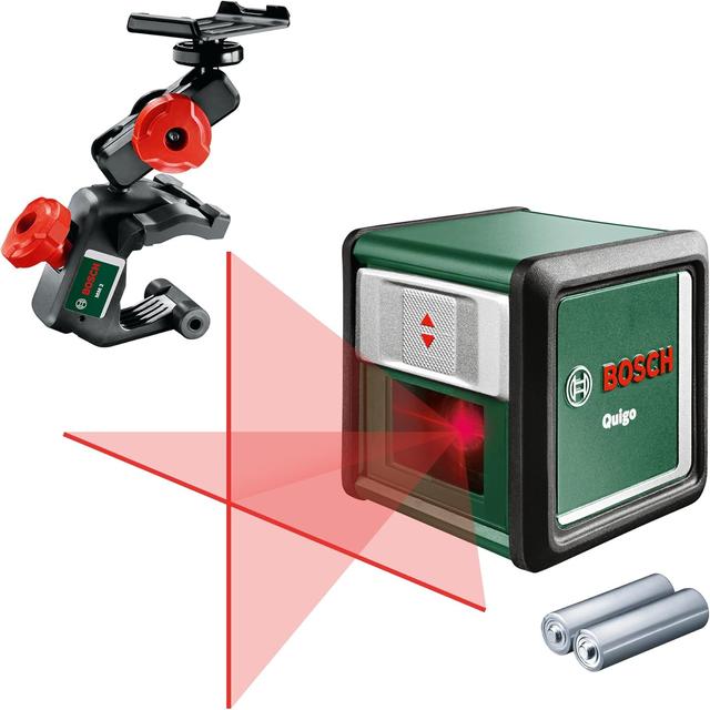 Niveau Laser Bosch Quigo III WEU + MM2 - Précision et Fiabilité