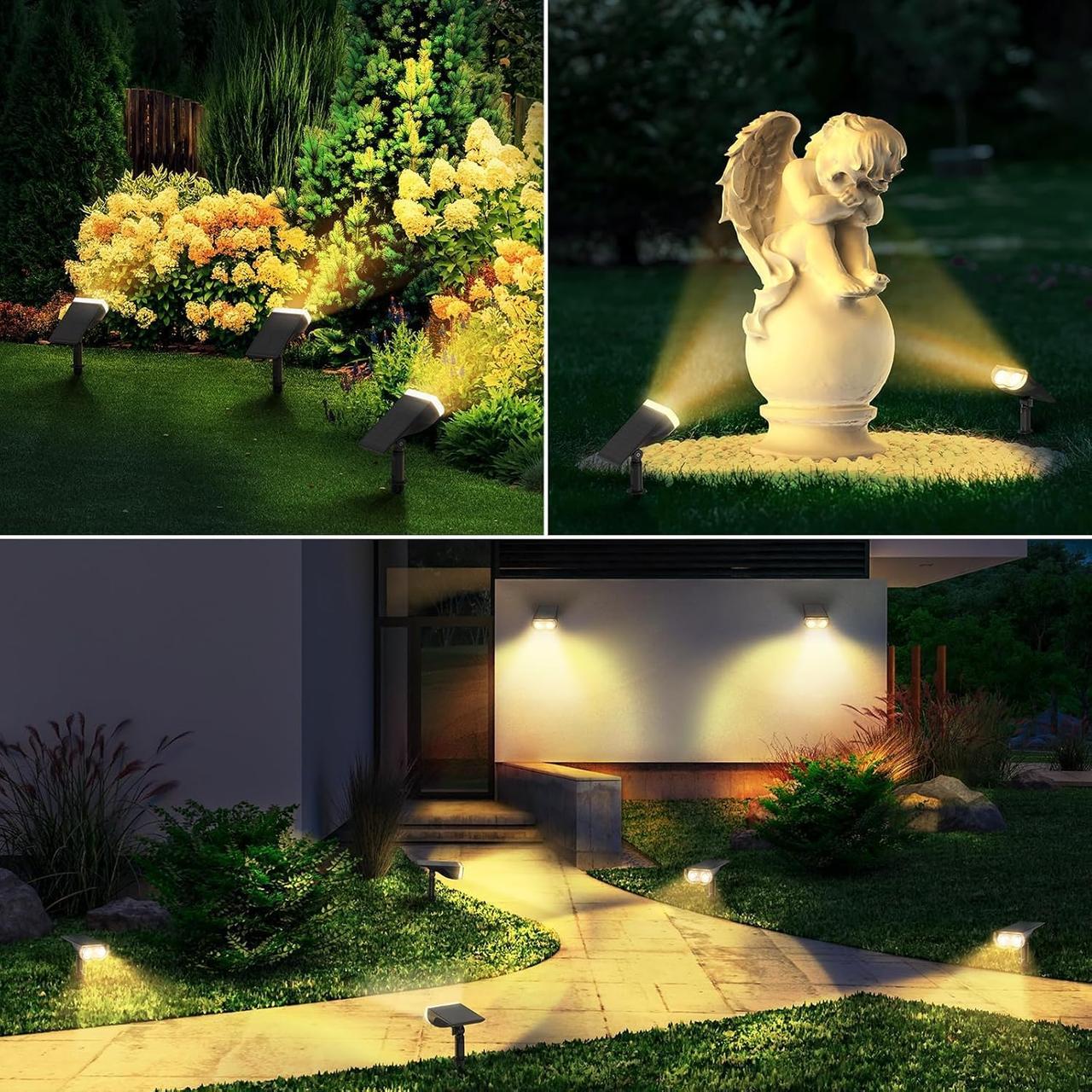 Linkind Lampe Solaire Extérieure 800lm