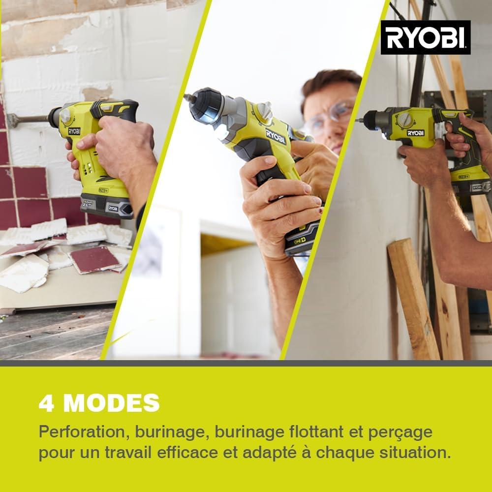 RYOBI R18SDS-0 Marteau Perforateur 18V
