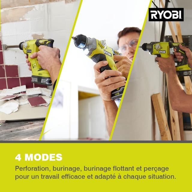 RYOBI R18SDS-0 Marteau Perforateur 18V
