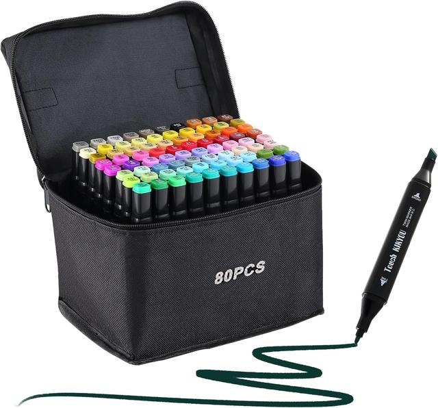 Feutres Alcool Ordeluxe 80 Couleurs