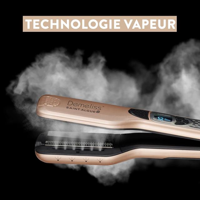 Lisseur Vapeur Demeliss Saint Algue - Titane Professionnel