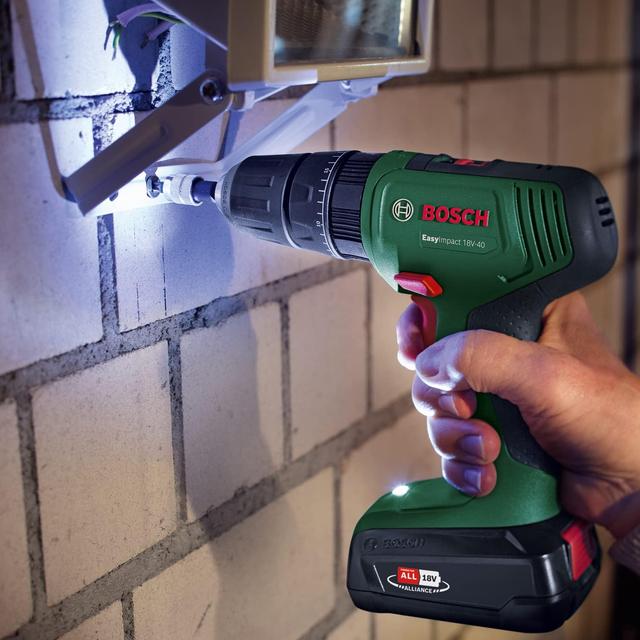 Bosch Perceuse-Visseuse à Percussion sans fil EasyImpact 18V-40 