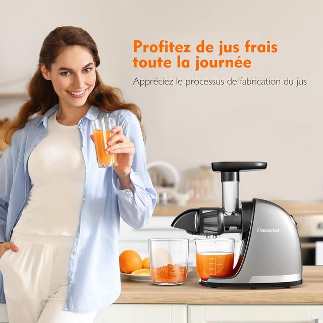 Extracteur Jus AMZCHEF: Jus Sains et Frais