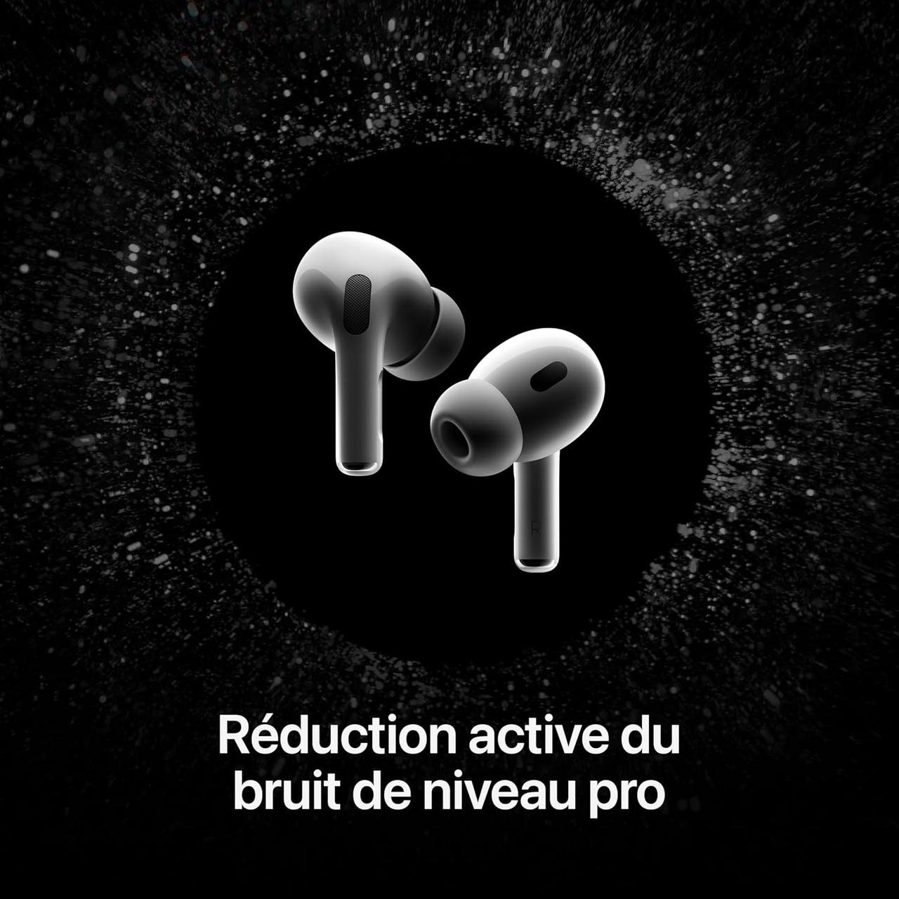 Apple AirPods Pro 2 - Écouteurs sans Fil avec Réduction de Bruit