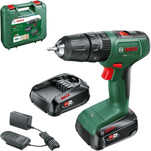 Bosch Perceuse-Visseuse à Percussion sans fil EasyImpact 18V-40 