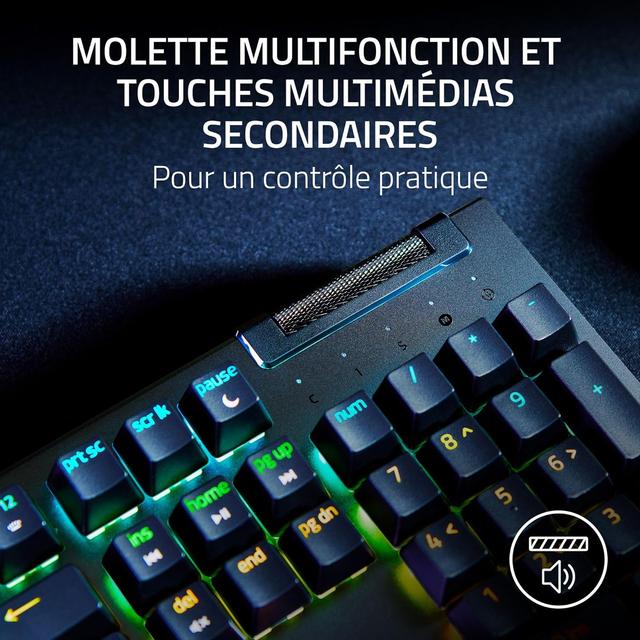 Razer BlackWidow V4 X - Clavier Gaming Mécanique