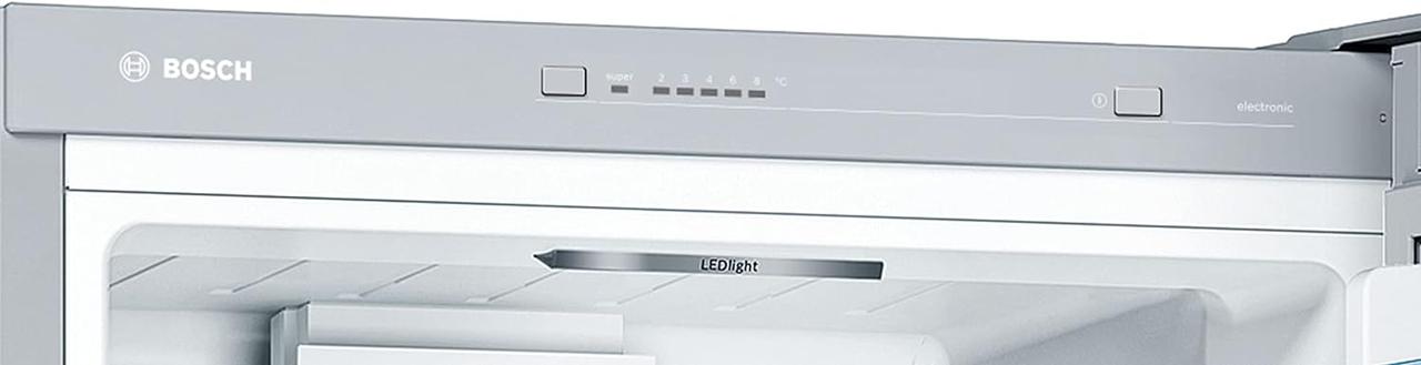 Bosch KGV33VLEAS - Réfrigérateur Combiné Inox