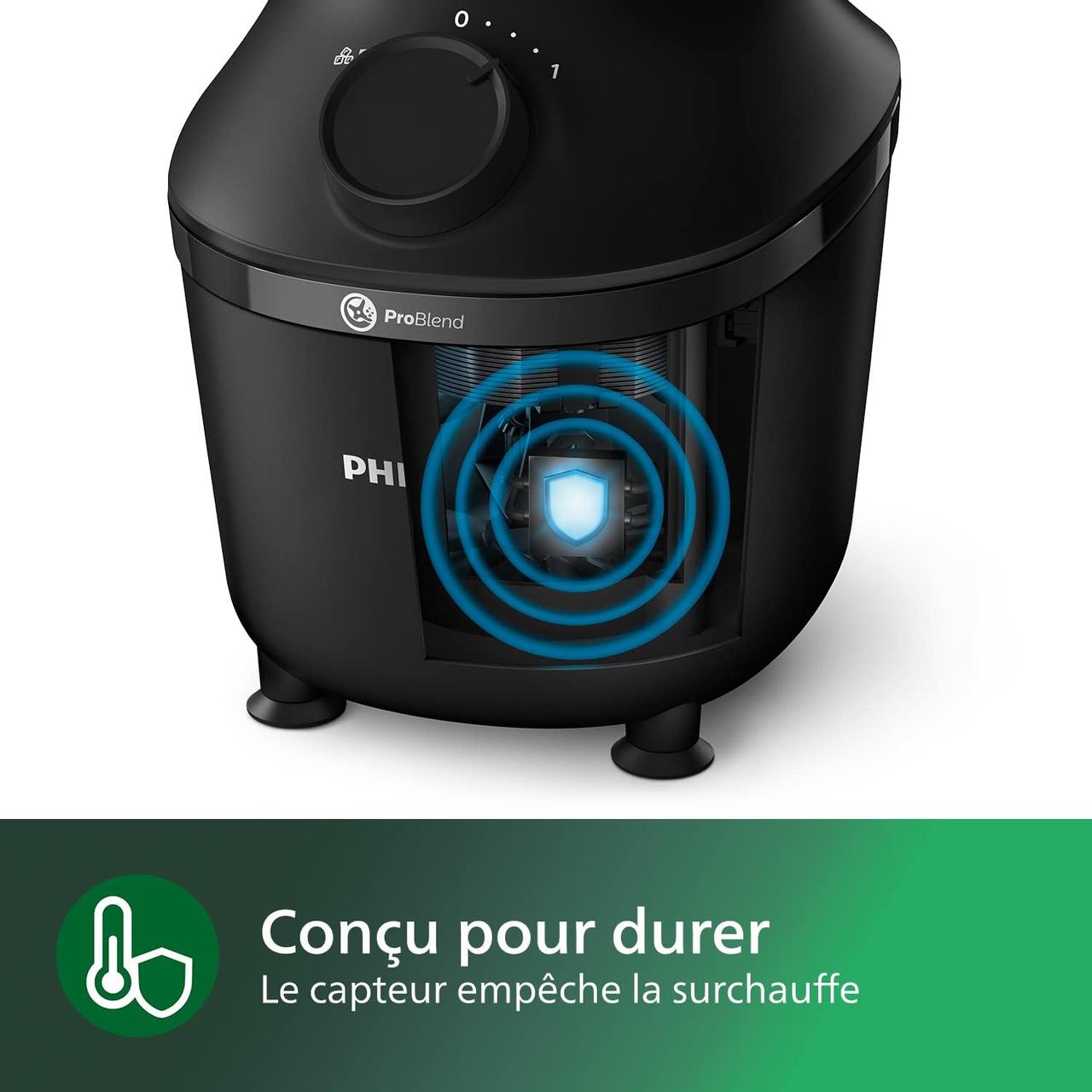 Philips Blender Smoothie 450W - Pichet 1.9L