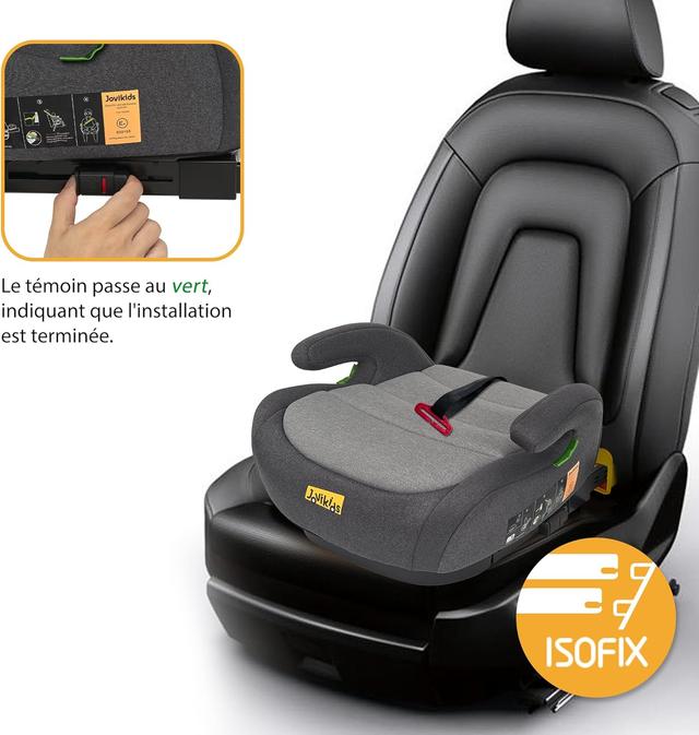 Rehausseur Auto Enfant ISOFIX Jovikids 125-150cm